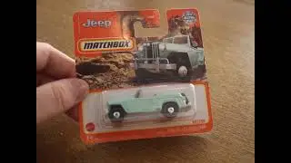 Gently unboxing a 1948 Willys Jeepster ( Diecast Car )