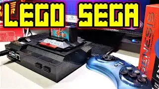 Lego Sega Genesis Mini powered by Raspberry Pi 4