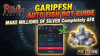 Albion Online GaripFsh Bot Guide: How to Auto Fish & Make Millions of Silver Completely AFK