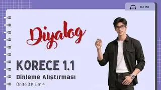 [Dutch 5] Korean 1.1 Listening Exercise - Yuna and Ayşe's Meeting