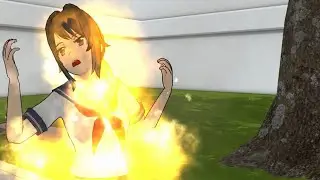 BURNING MYSELF? | Yandere Simulator Gasoline Bucket Fire Burning Elimination Update