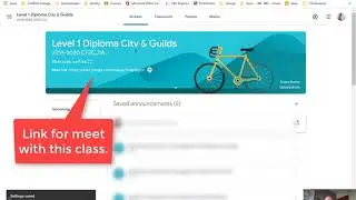 Google meet integration into Classroom