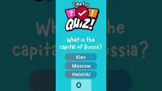 Moscow or Kiev: Which is Russia's Capital?   #quiz #brainteaser #trivia #Russia #Moscow #city