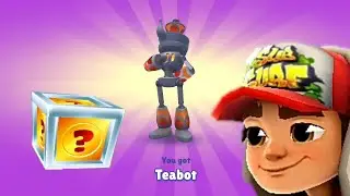 UNLOCKING TEA BOT AND GAMEPLAY TILL FIND A SMB ON SUBWAY SURFERS 2024