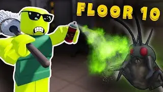 Nobody Told Me What Happens at Floor 10… Disaster Janitor! - Roblox
