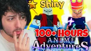 My LAST 100 Hours in Anime Adventures Roblox...