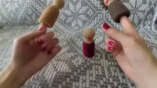 Вязальный марафон "Сказочный урожай" 1 этап. Пальчиковый театр.