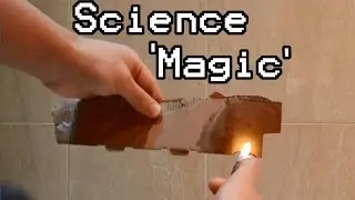 Cardboard That Doesn't Burn - Science Magic Trick