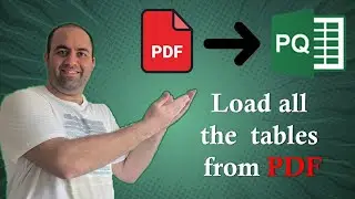 Load All Data from a PDF into Power Query at Once