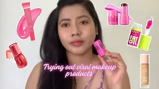 TRYING OUT *VIRAL* MAKEUP PRODUCTS 💖💖