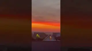 Красивый закат 