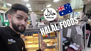 EXPLORING HALAL FOODS IN AUSTRALIAN PETROL STATION!