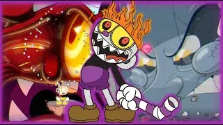 Cuphead - All Final Bosses: The Devil & Chef Saltbaker (Cuphead + Delicious Last Course)