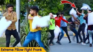 Epic Pillow Fight With a Twist 