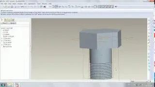AnggerLP - Lesson Pro Engineer 4.0 - Tutorial Membuat Baut (Bolt)
