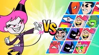Teen Titans Go Jump Jousts 2 - Jinx (CN Games)