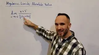 Algebraic Limits: Absolute Value
