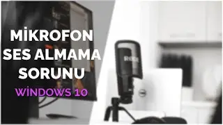 MİKROFON ÇALIŞMIYOR WİNDOWS 10 / SES ALMAMA SORUNU (BOYA BY-M1)