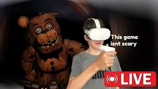 I played FNAF Help Wanted on VR! 😨 LIVE!