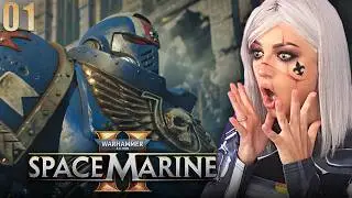 TITUS IS BACK!! | Space Marine 2 Full Playthrough Part 1