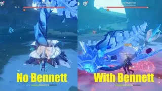 How Much Does Bennett Buff Neuvillette? || Genshin Impact