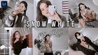 Cara Edit Foto Di Lightroom | SNOW WHITE | Tutorial Lightroom