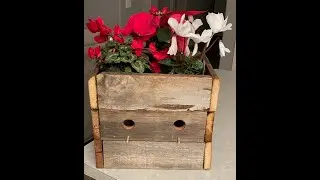 Build A Birdhouse From Old Fence Boards - Living Roof