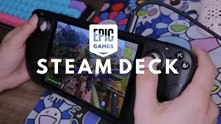 How to get Steam Deck Controller working in Epic Games (windows 11)