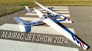 ALAIRAC JET SHOW 2024 - Turbo FOX 3.5M K45 Kingtech & ASH 26 5.14M Jetec 100