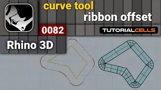 0082. ribbon offset in rhino