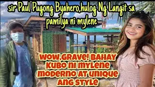 Wow!Grabe!Ganda Ng Bahay Kubo ni Mylene, Unique at Moderno Ang Style.@PugongByahero #Mylene #ofw