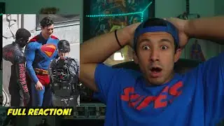 SUPERMAN FULL SUIT REVEAL REACTION!