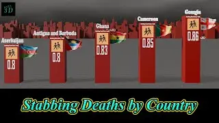 Stabbing Deaths by Country #country #comparison #stabbing #2024 #death
