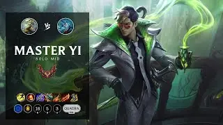 Master Yi and Zilean interaction i was in alpha
