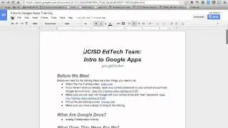 Google Docs Revision History