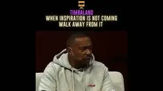 Wise words from Timbaland 😮😮