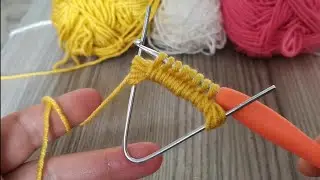 şişi büktüm 5 dakikada ördüm görenler bayıldı🤍Wow idea found it in the trash look what I knit