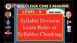 Lexia core 5 level 11 How to divide syllable Syllable Division Learn six rules of syllables Chunking
