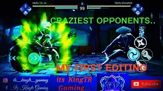 Shadow Fight 3 Craziest Opponents Ever made with Kine Master