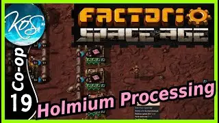 Factorio Space Age DLC MP 19 - Holmium & Chemical Processing  (Factorio DLC, MP)