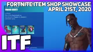 Fortnite Item Shop *NEW* TRAVIS SCOTT SHOP! [April 21st, 2020] (Fortnite Battle Royale)