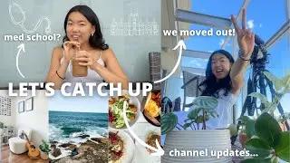 I'm back! // life + channel updates (whilst I repot my plants...)