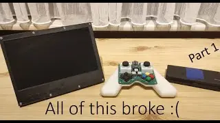 My stuff broke , Part 1 : Fixing the Monitor and controller