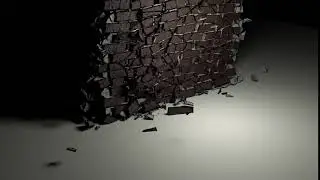 Houdini - Brick Wall Destruction