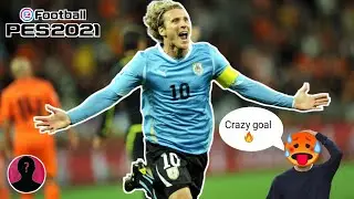 D. Forlan powerful goal 🔥| Forlan pes 2021 | Pes 2021 gameplay 