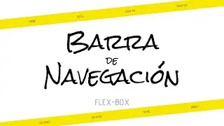 Barra de Navegación | HTML y CSS
