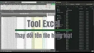 16 | AutoCAD.NET API C# | Thay đổi tên file hàng loạt bằng Excel | Rename all files in AutoCAD
