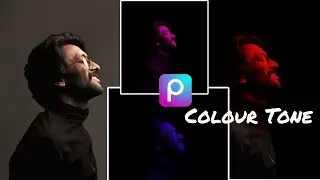 PicsArt Colour tone photo editing || by cfy capture || red, blue, pink tone on face