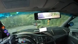 [POV] Saturday morning drive...Touge with random guy - Mitsubishi Eclipse 2G 4G63T