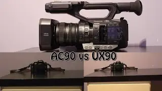 Panasonic UX90 vs AC90. Battle of the 90ies. Low light test